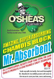 Oshea's Spot Block Mr Absorbent