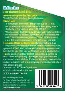 O'Sheas Spot Block Mr Absorbent