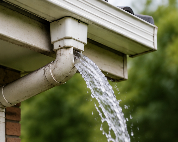 OSHEAS Gutters Downpipe Clearing and Flushing
