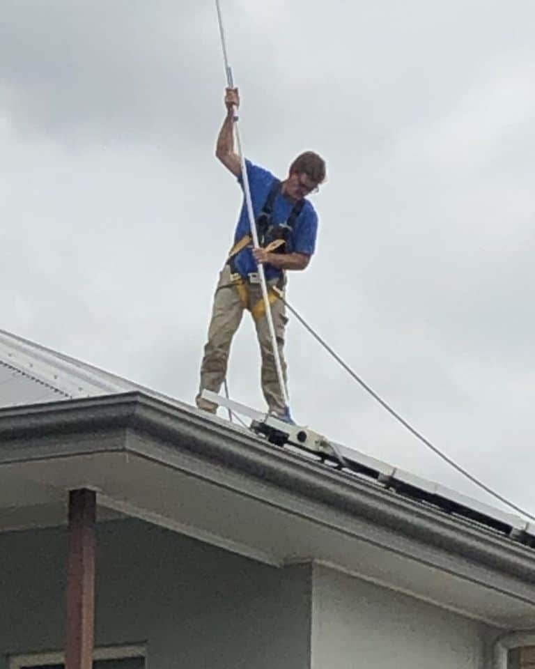 Gutter cleaning