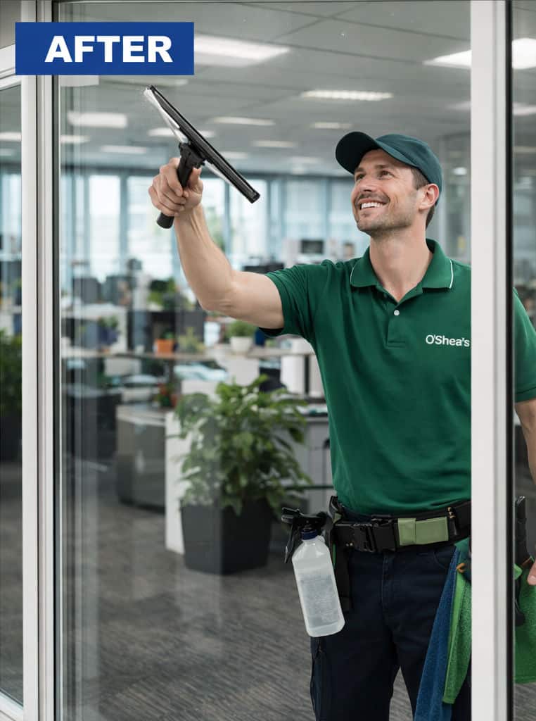Window Cleaning Office After