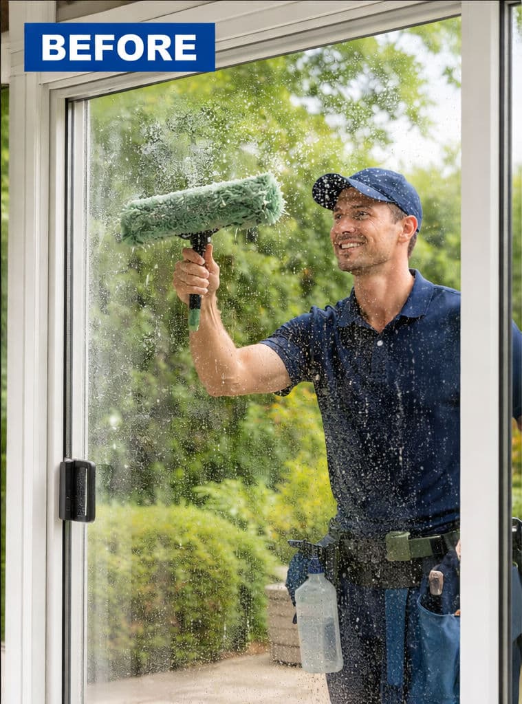 Window Cleaning Residential Before