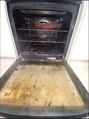 Oven Clean Before